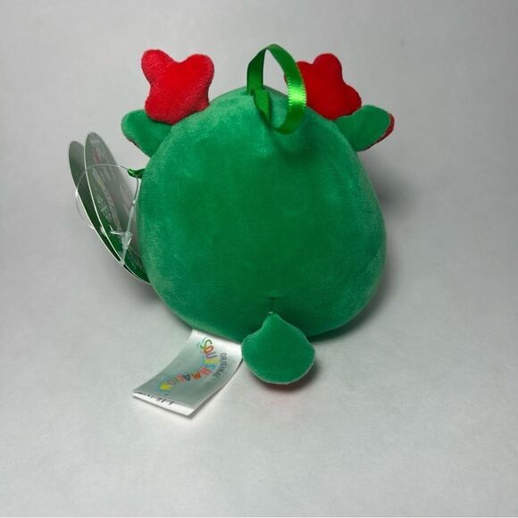 NWT Squishmallows Christmas Ornament Zumir The Peppermint Moose - Picture 4 of 5